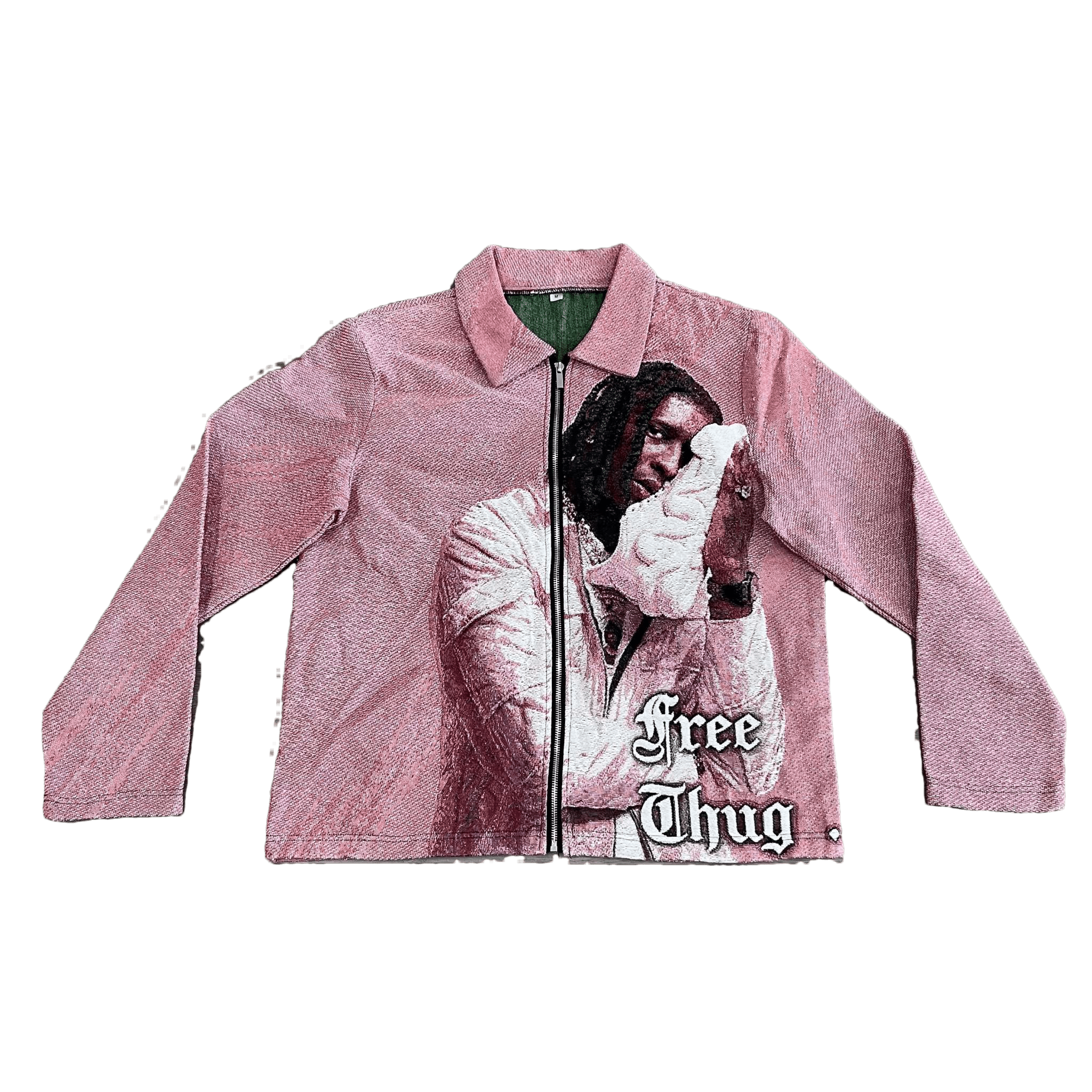 PINK YSL TAPESTRY JACKET