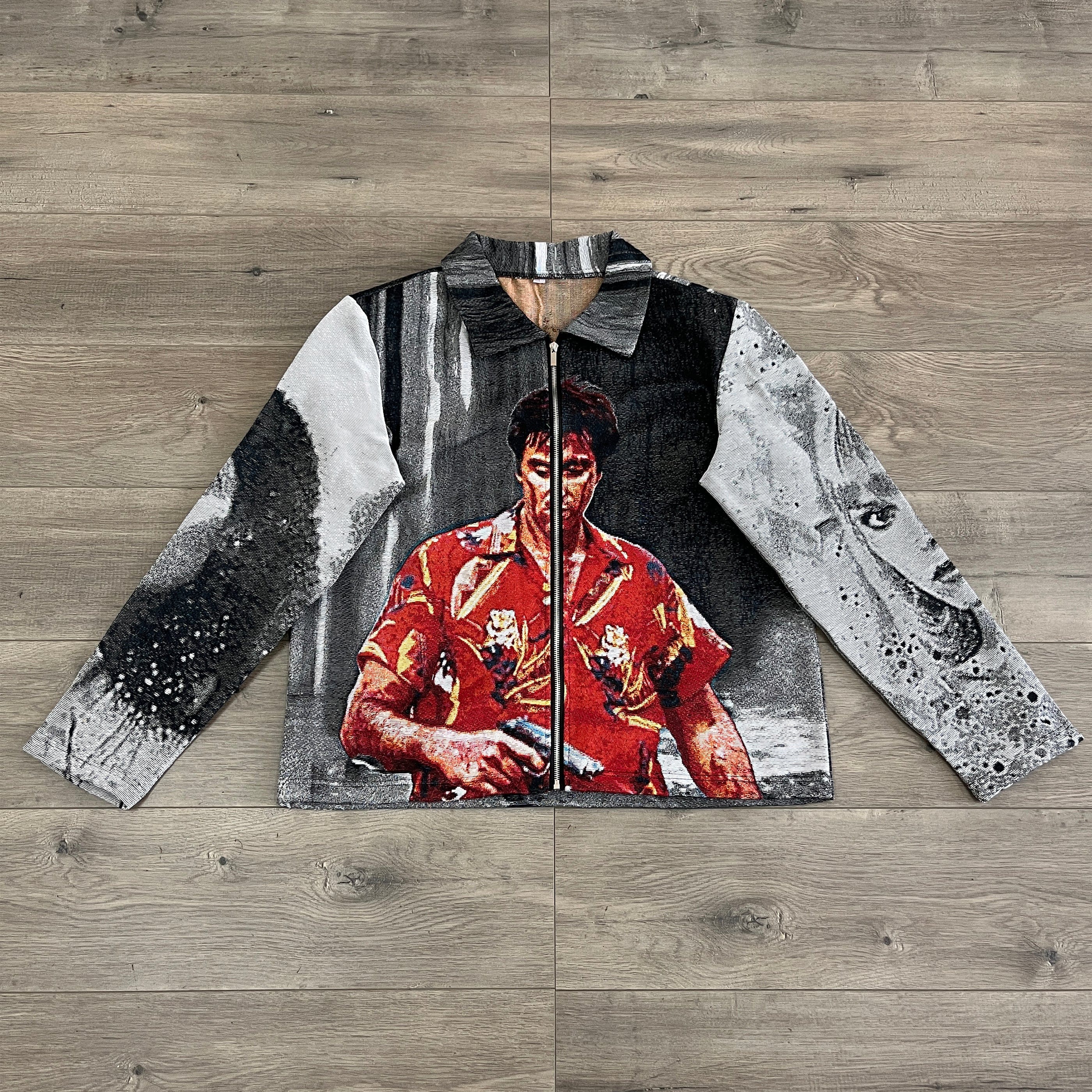 SCARFACE 1983 TAPESTRY JACKET