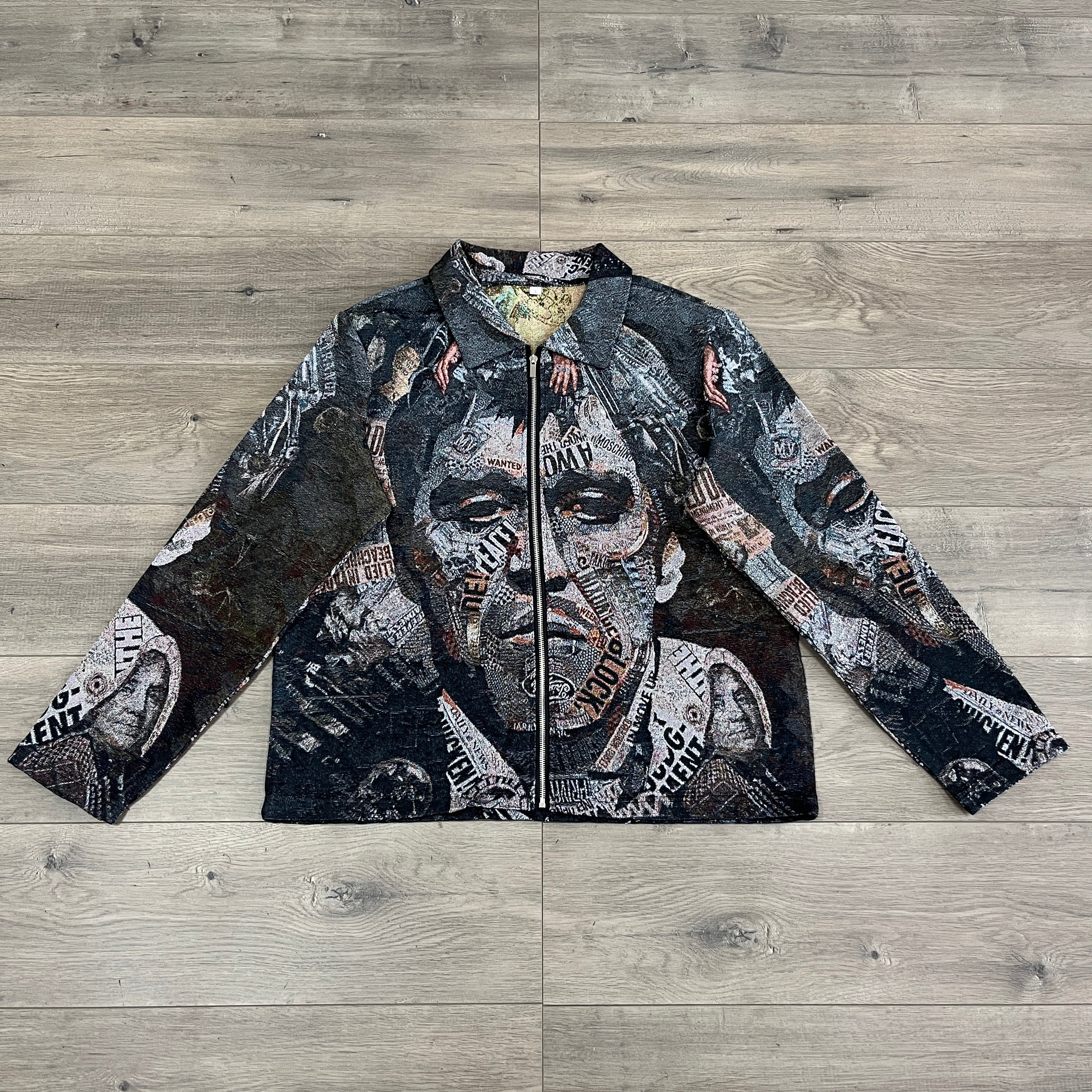 SCARFACE CANVAS TAPESTRY JACKET