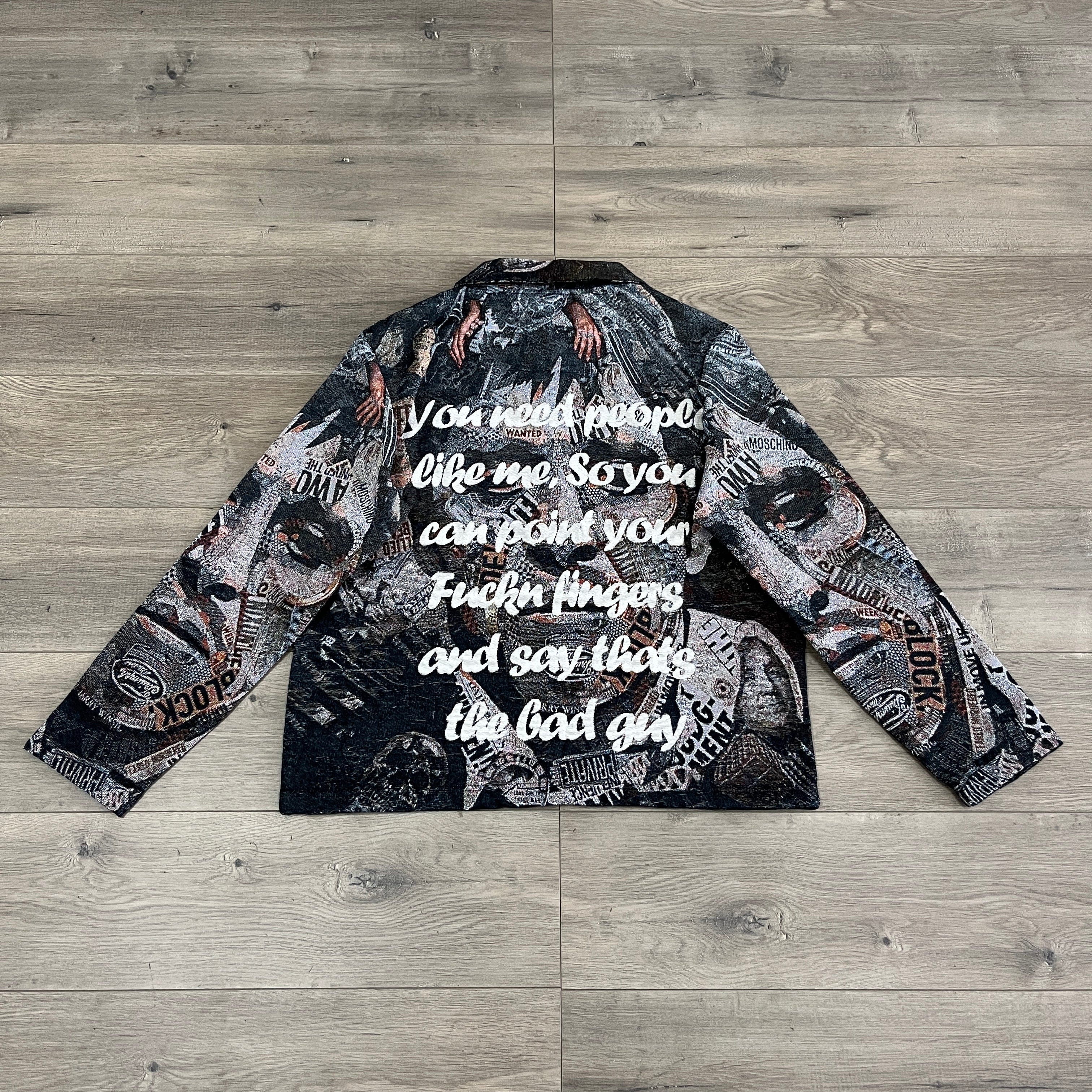 SCARFACE CANVAS TAPESTRY JACKET