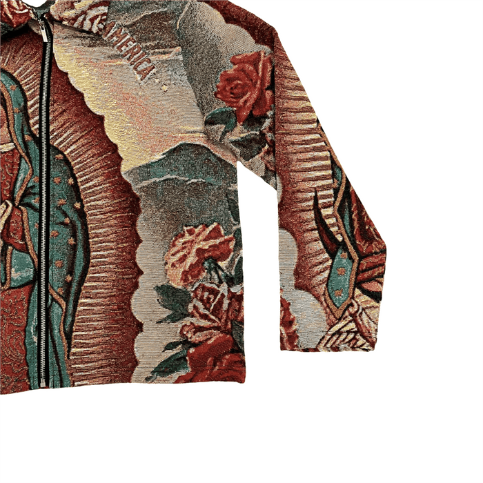 VIRGENCITA WOVEN TAPESTRY JACKET